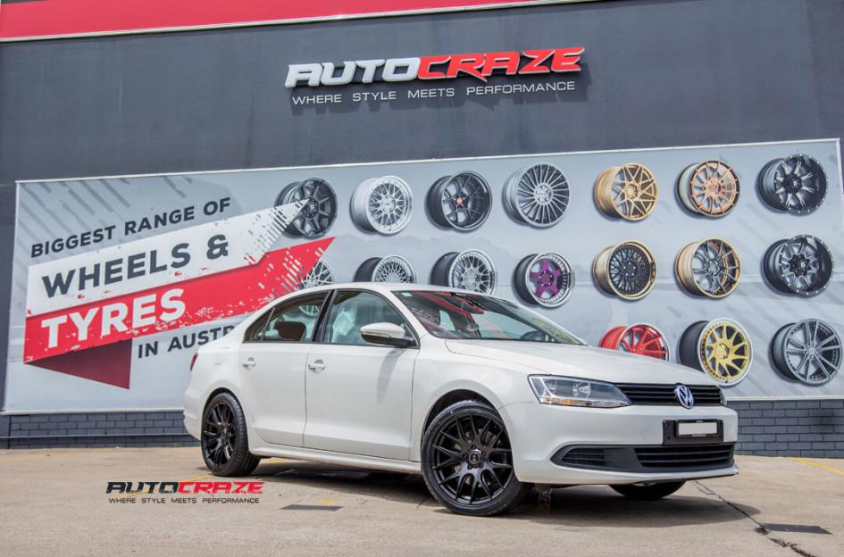 VOLKSWAGEN JETTA OX111 MATTE BLACK